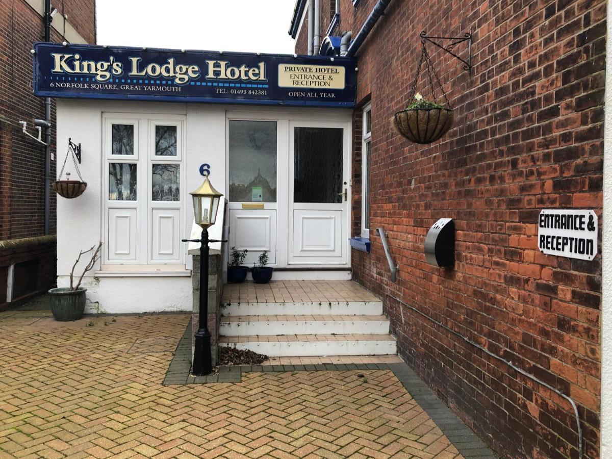 Kings Lodge Hotel Great Yarmouth Bagian luar foto